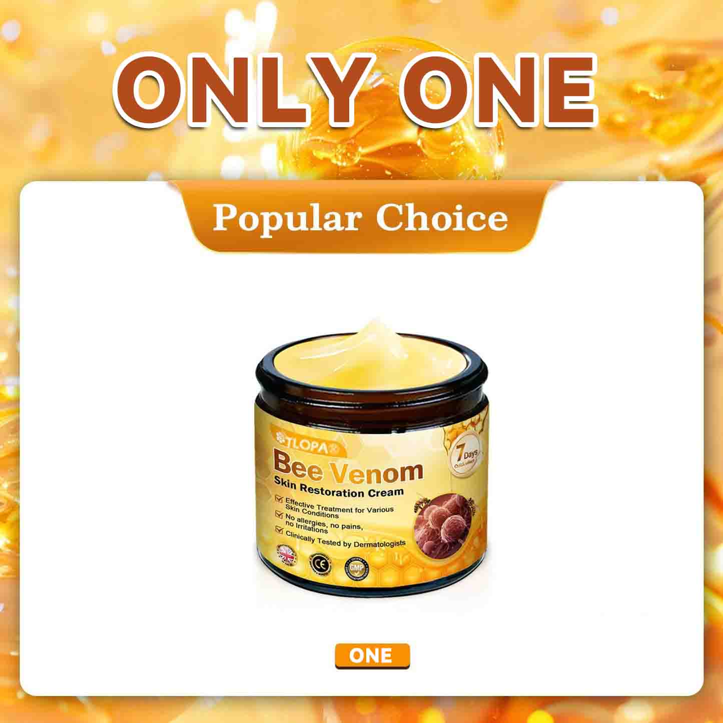 ✨TLOPA® Bee Venom Repair Radiance Cream | Unlock Smooth Skin, Fight Sagging 🎁 Lightweight Daily Care, Limited-Time 70% OFF🎊