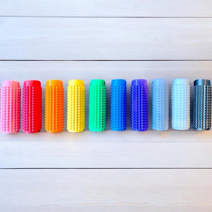 ✈️🔶 Compact portable multi-color stimulating keychain - Relieves pain & Calms emotional impulses 🧳💖