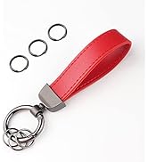 Carbon fiber car keychain, car accessory key ring and anti-loss product